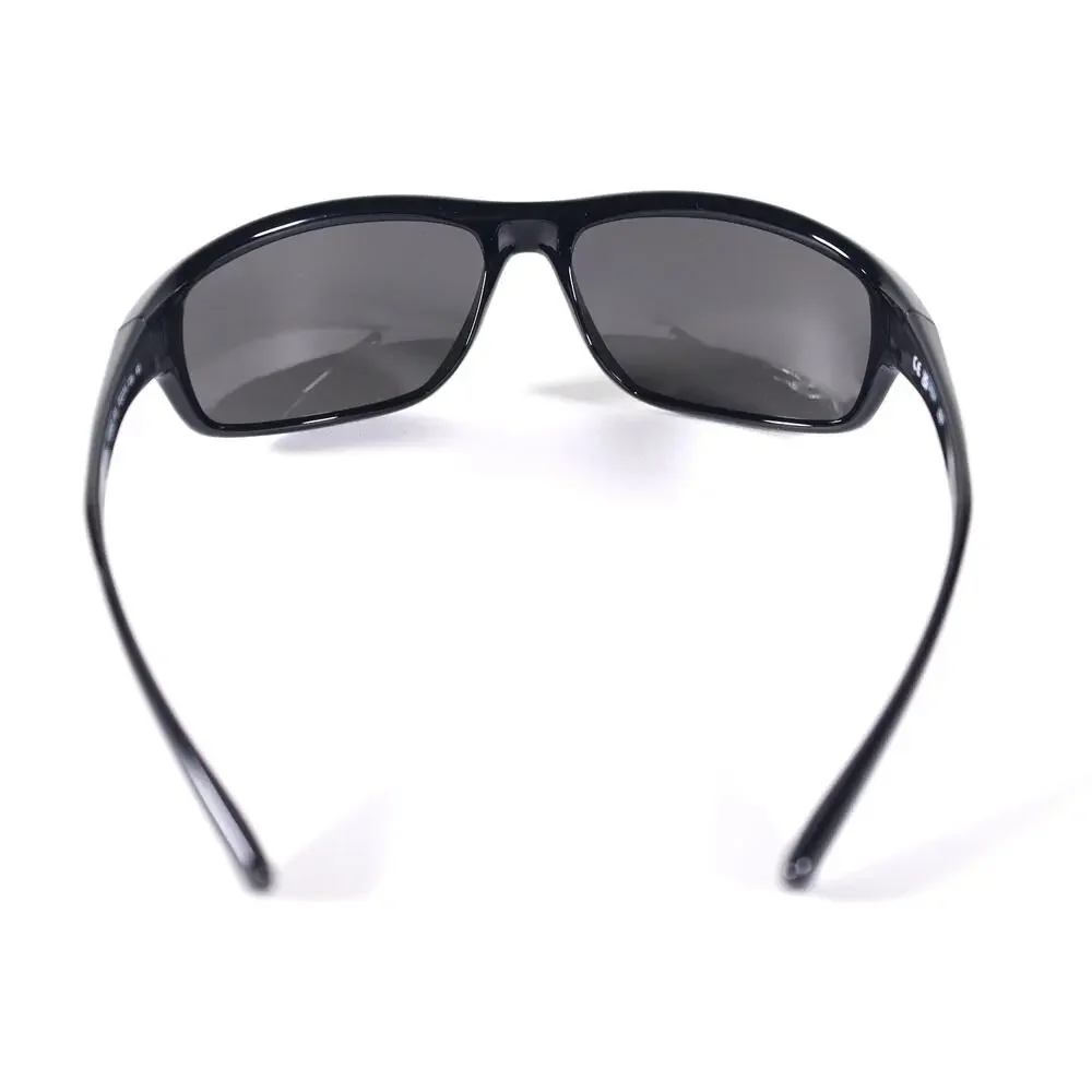 Nike Adrenaline Wraparound Sport Performance Mens Sunglasses-Black / Grey-NWT